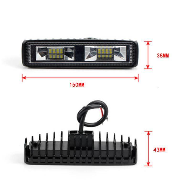 Bộ 2 đèn LED BAR trợ sáng dành cho ô tô bán tải tiêu chuẩn CE, RoHS, IP67