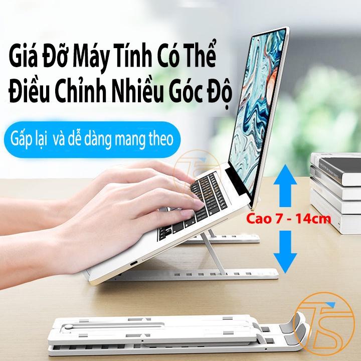 Giá Đỡ cho Laptop Bằng Hợp Kim Nhôm Gấp Xếp Gọn Mang Đi - Đế Đỡ Máy Tính