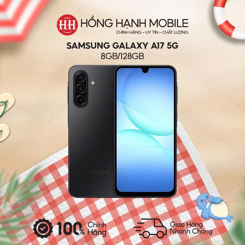 Điện Thoại Samsung Galaxy A17 5G 8GB/128GB - Hàng Chính Hãng