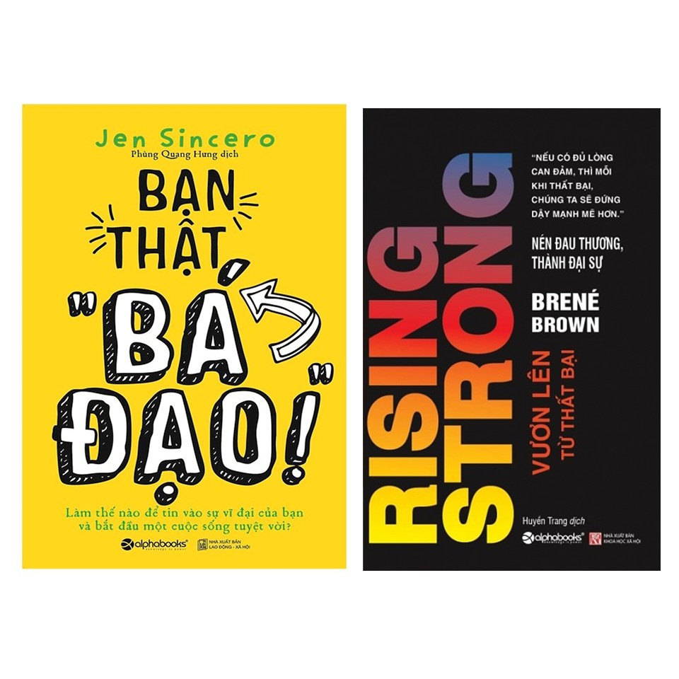 Combo Sách Kỹ Năng Sống: Bạn Thật “Bá Đạo”! + Vươn Lên Từ Thất Bại