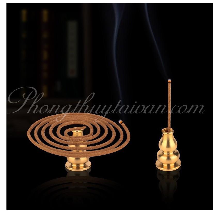 Nhang vòng ĐÀN HƯƠNG INDO thơm % tặng đế cắm từ 2 hộp