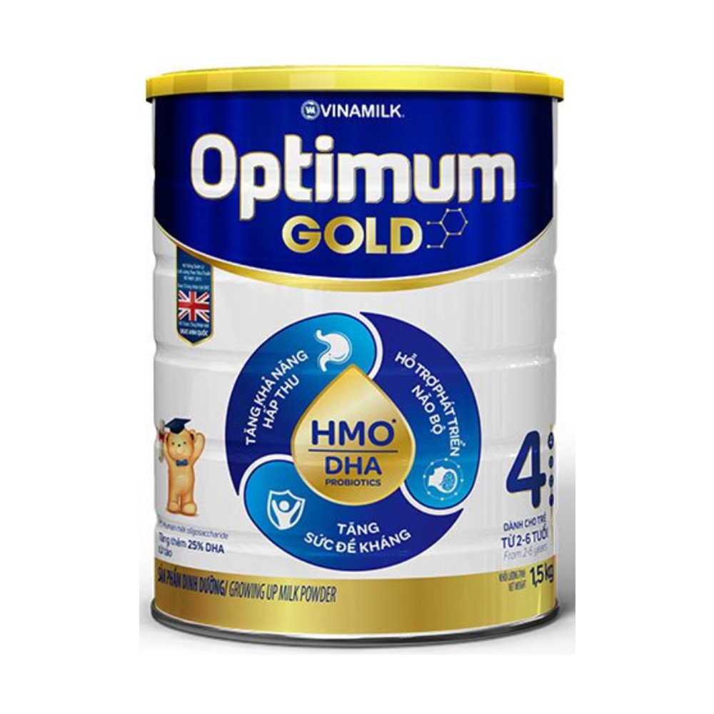 SỮA BỘT OPTIMUM GOLD 4 1500G (VINAMILK)