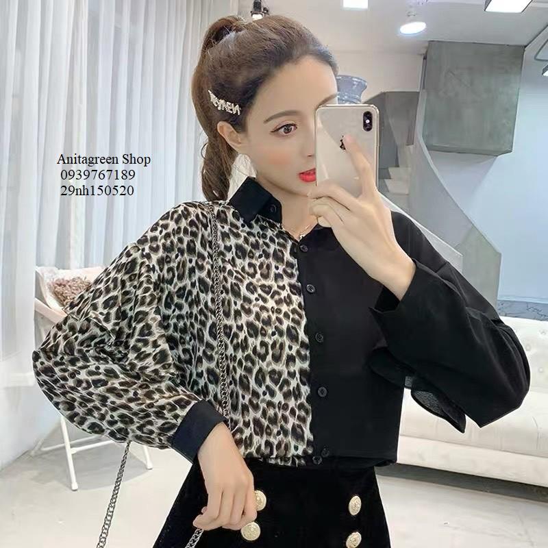 Nh150520-SƠ MI NỮ PHỐI BEO s-6xl