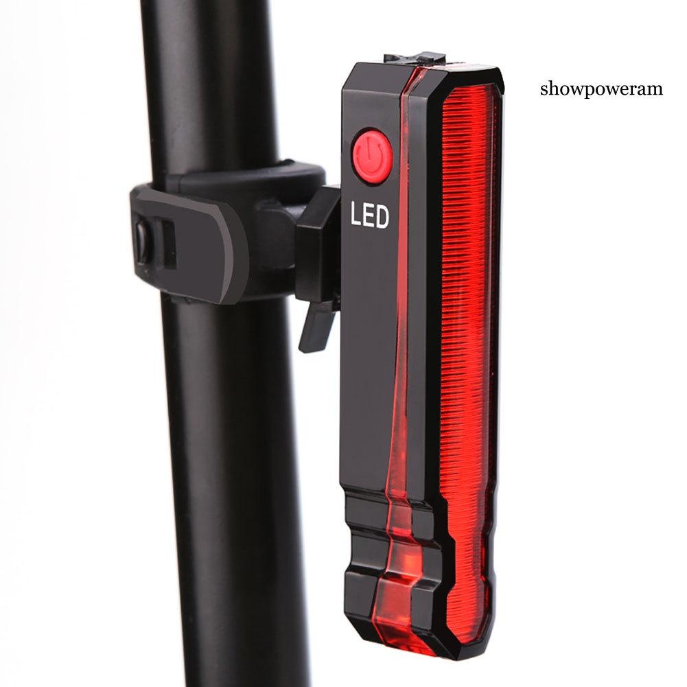 Đèn Led Cảnh Báo An Toàn Cho Xe Đạp Sạc Usb