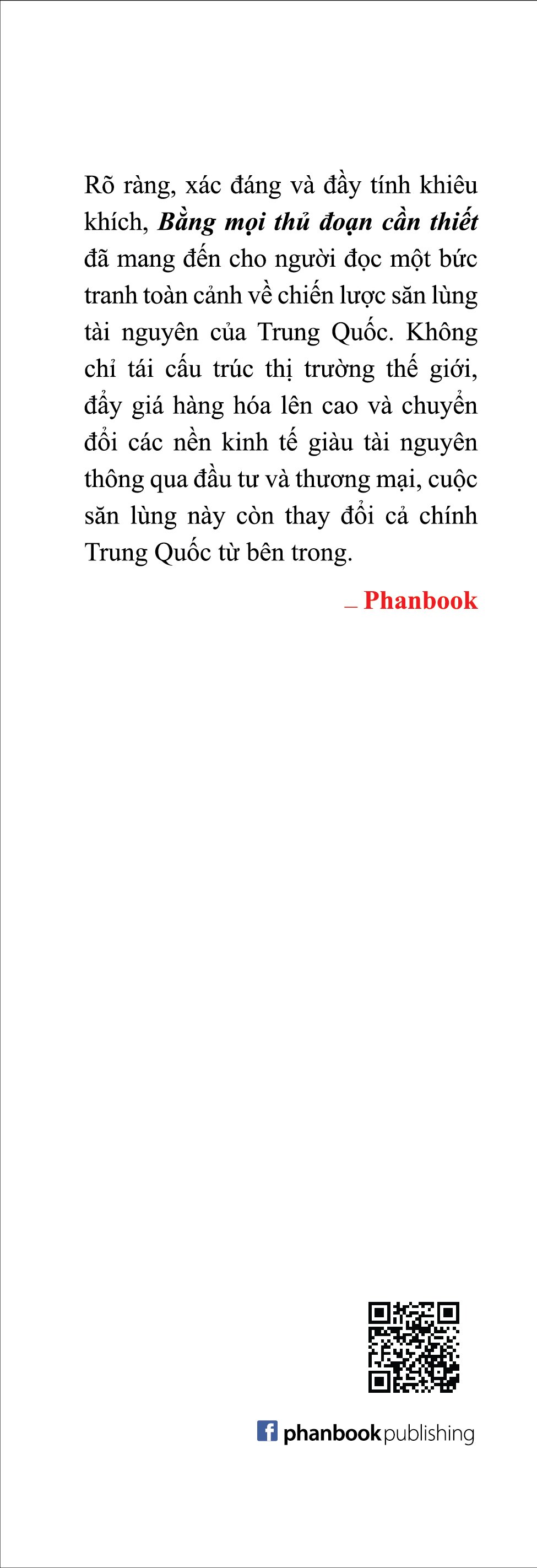 Sách - Bằng Mọi Thủ Đoạn Cần Thiết