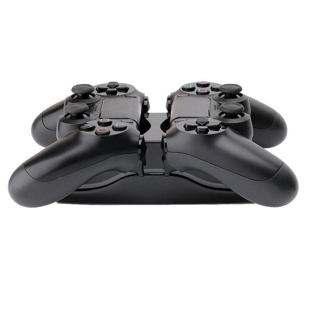 Dual Controller Charger Station LED Fast Charging Stand For PS4 /Slim/ Pro