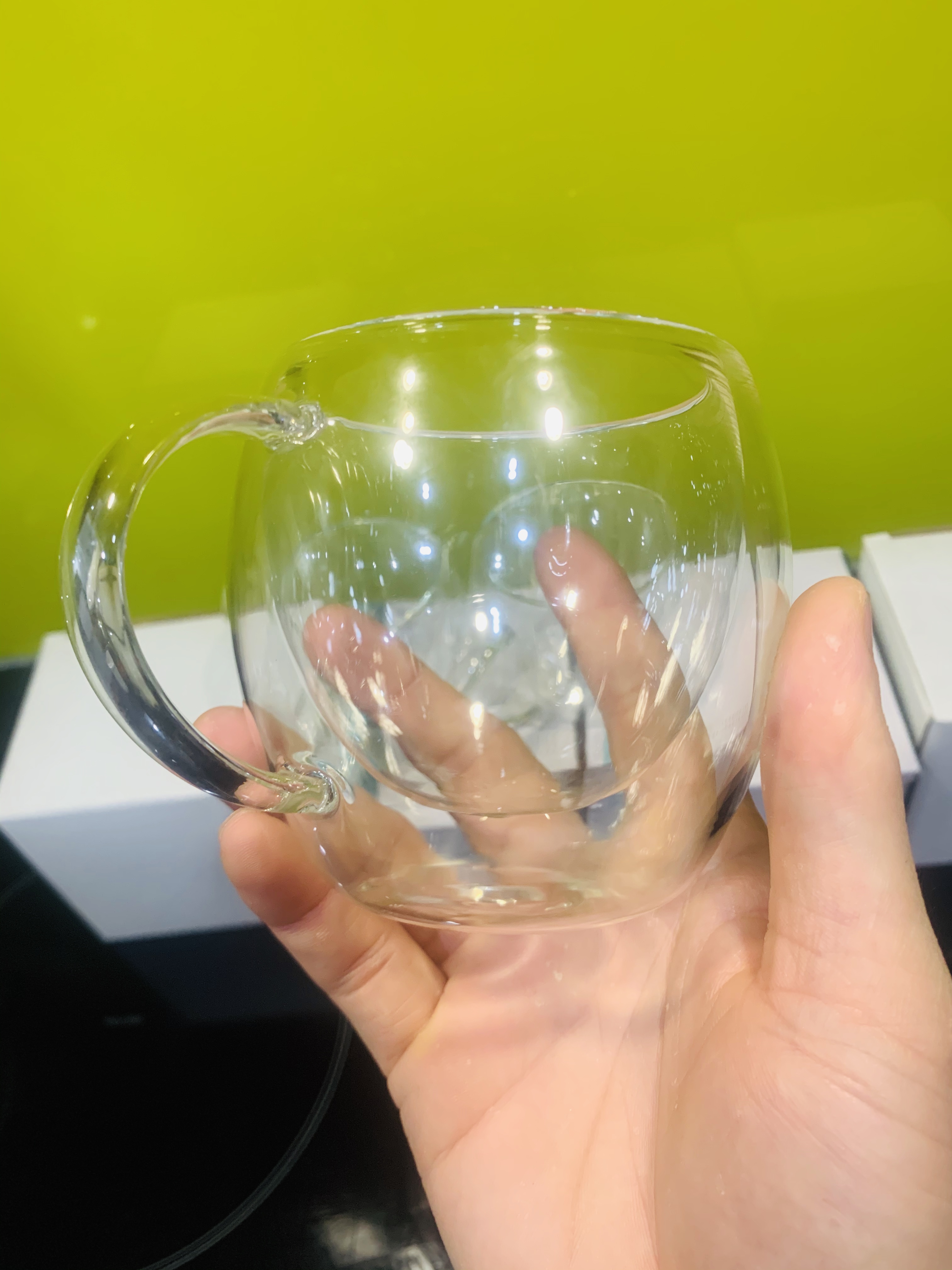 Ly thủy tinh hai lớp chịu nhiệt cường lực cao cấp