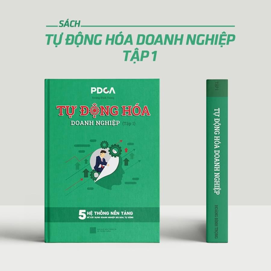 Sách Tự Động Hóa Doanh Nghiệp Tập 1 - 5 hệ thống xây dựng doanh nghiệp tự động không phụ thuộc CEO 