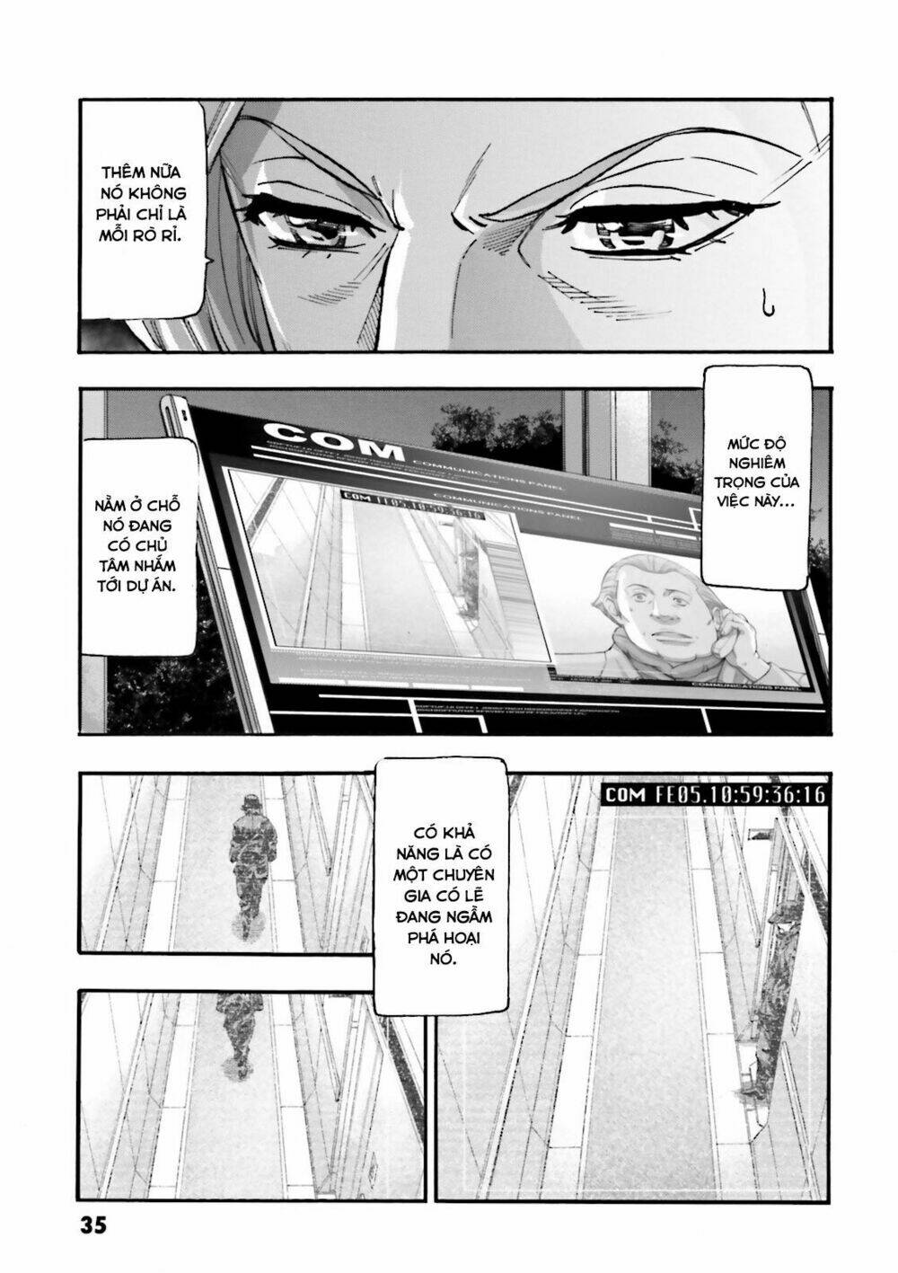 kidou senshi gundam uc bande dessinée: episode 0 chapter 1 34