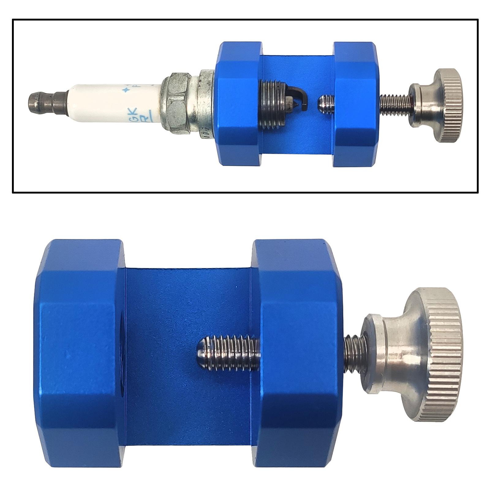 Auto Spark Plug Splitting Tool with 14mm Thread, Made of High Quality Aluminum Material