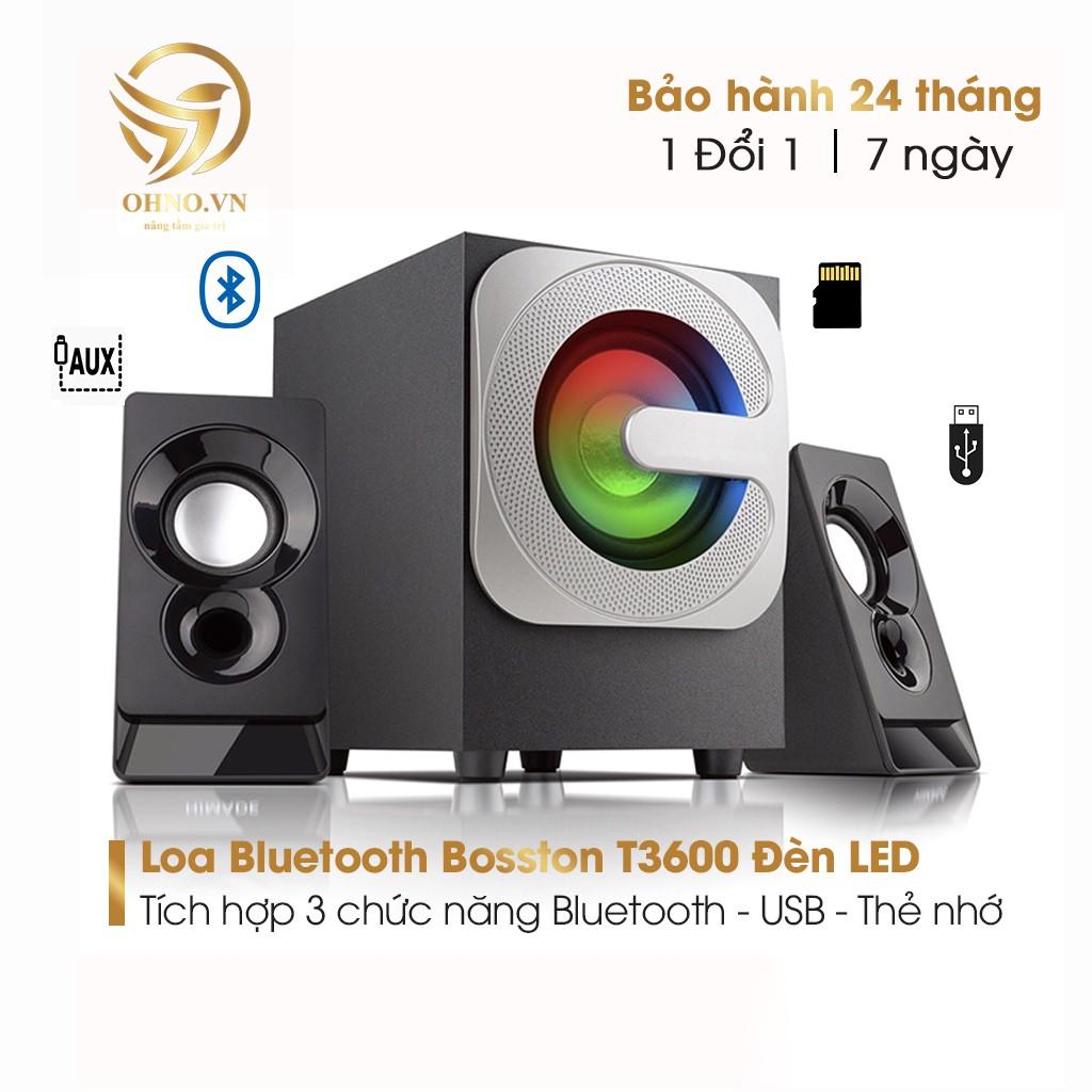 Bộ Loa Máy Tính Bluetooth Để Bàn Bosston T3500 Loa Sub Vi Tính Nghe Nhạc Laptop PC hàng chính hãng