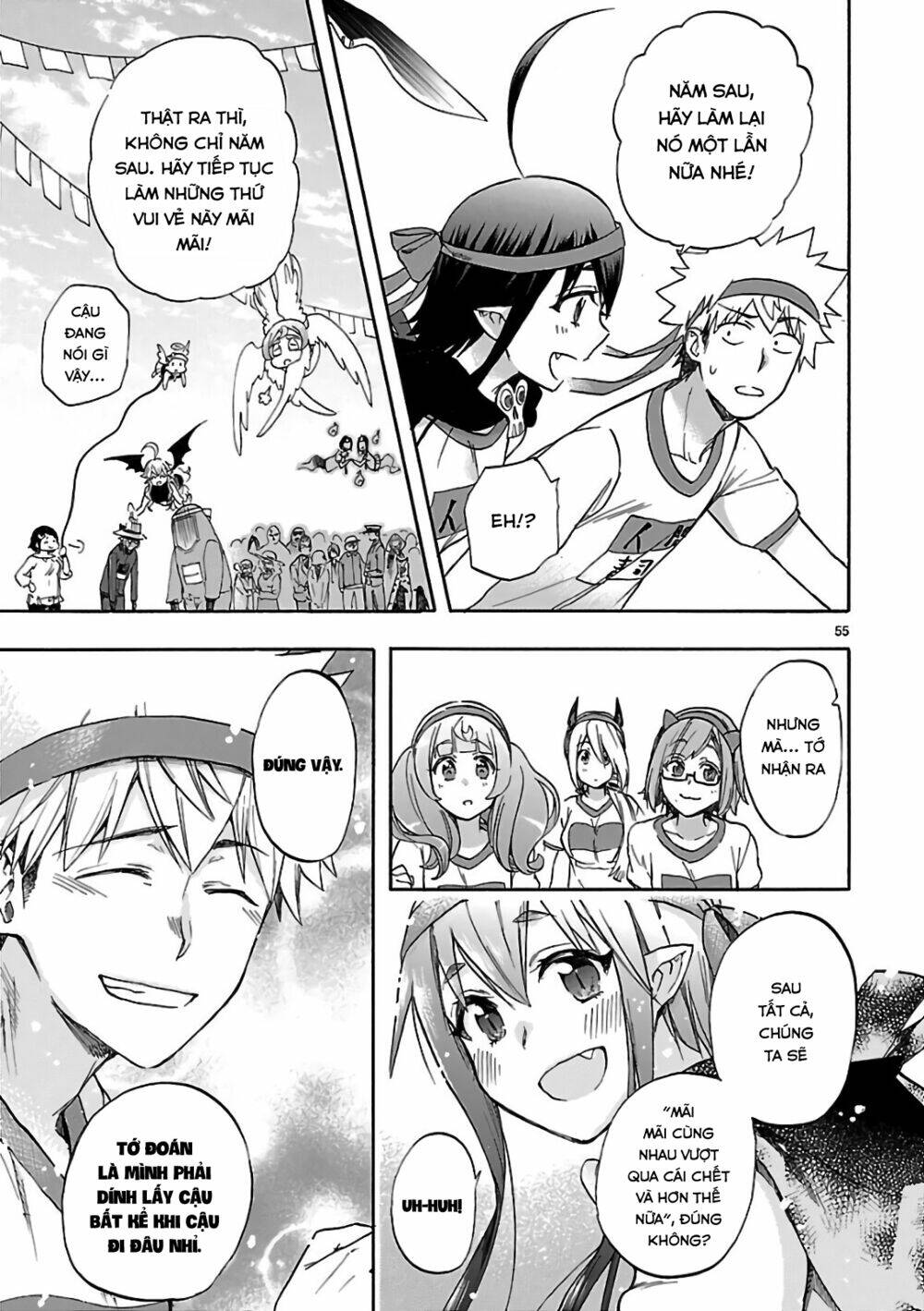 nụ hôn tử thần chapter 57 56