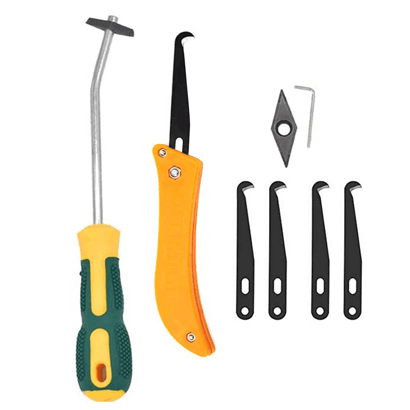 8 Pieces Grout Removal Tool Remove Grout or Cleaning for Seams and Corner