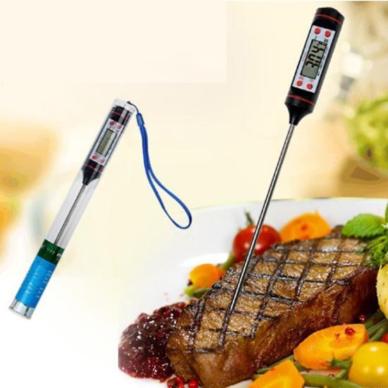 Nhiệt kế đo độ thực phẩm ,nước ,sữa đa dụng - Tặng 1 lọ tinh dầu Sả treo dây