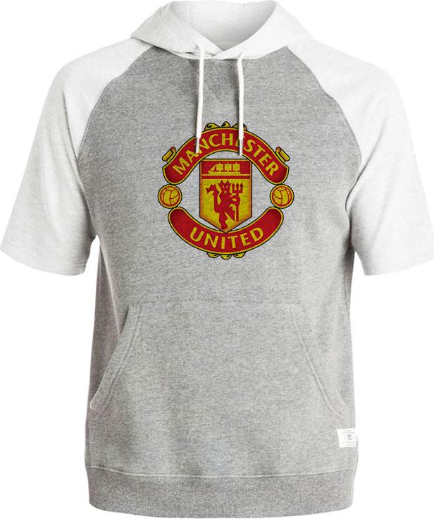 Áo Hoodie Cộc Tay In Đội Bóng Manchester United