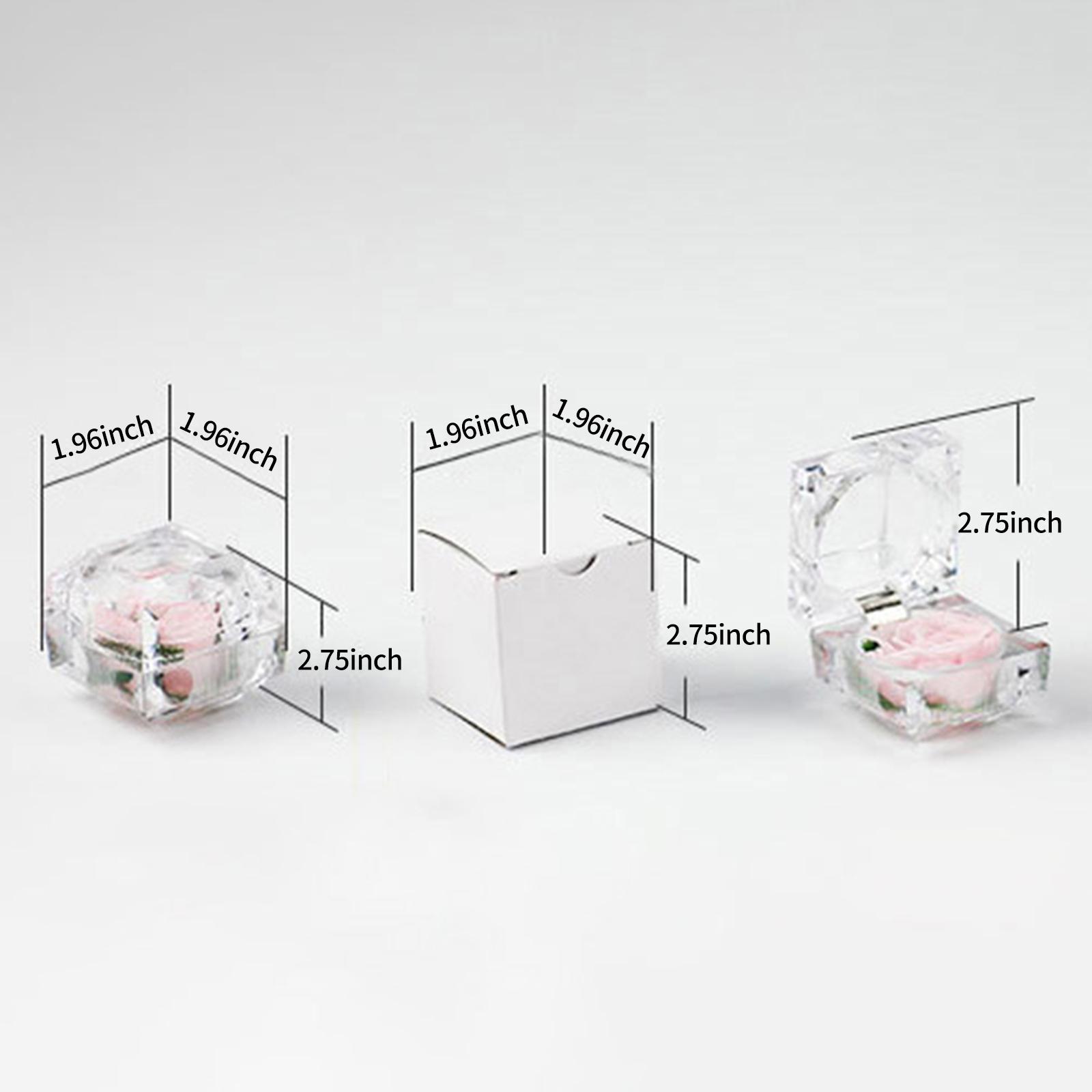 Hoa hồng vĩnh cửu được bảo quản trong hộp kính có mùi thơm làm quà tặng Valentine, ngày của mẹ
