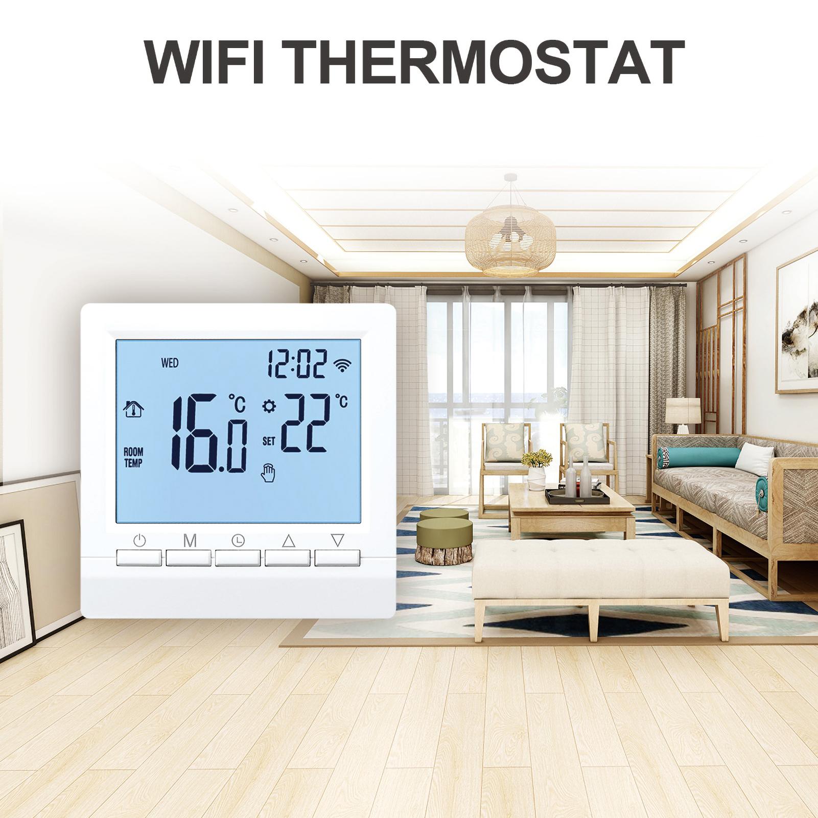 Bộ Điều Khiển Nhiệt Độ Wifi Có Thể Lập Trình Từ Xa Kỹ Thuật Số Me83