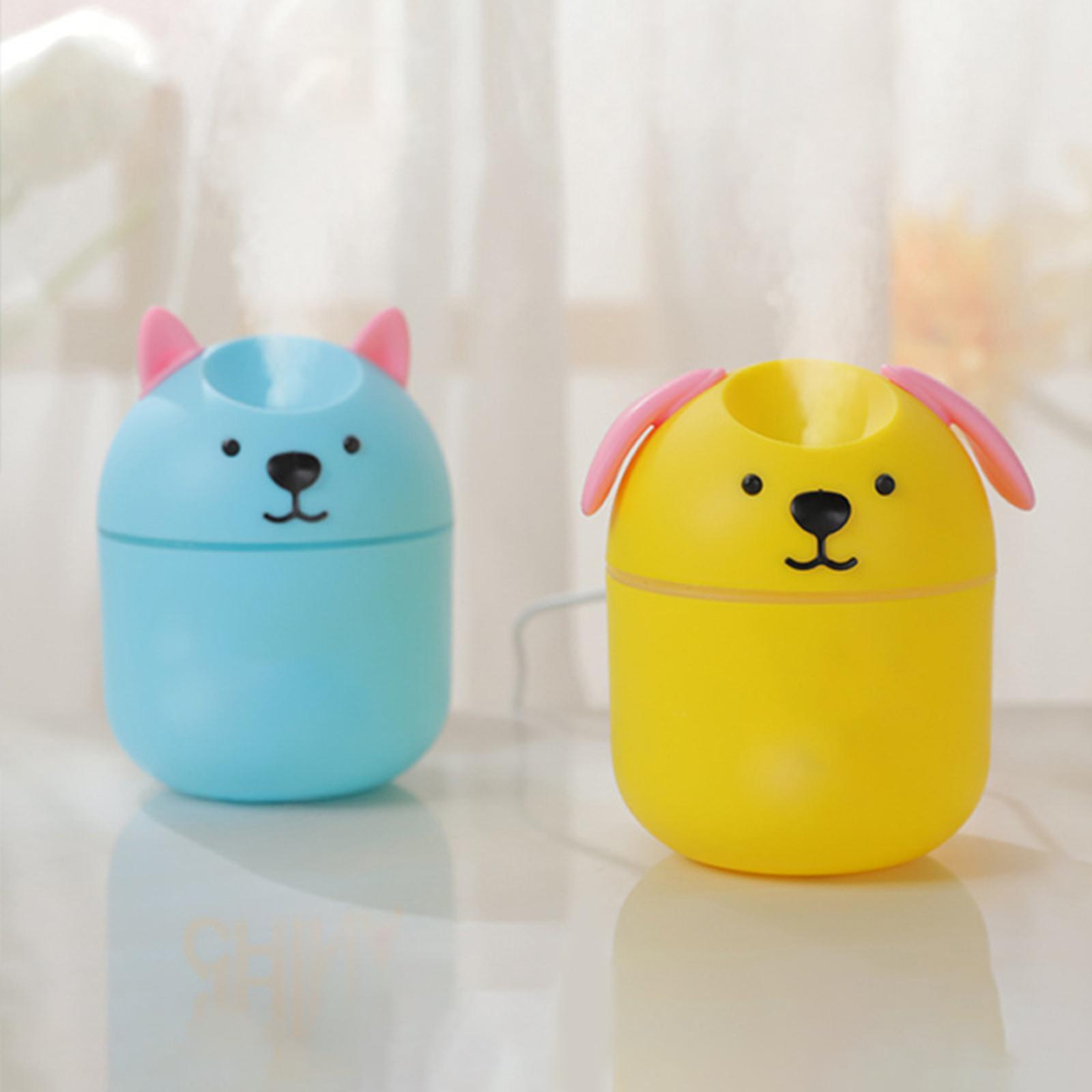 Electric Mist Humidifier Essential Diffuser for Kid Nursery Baby Room Car White