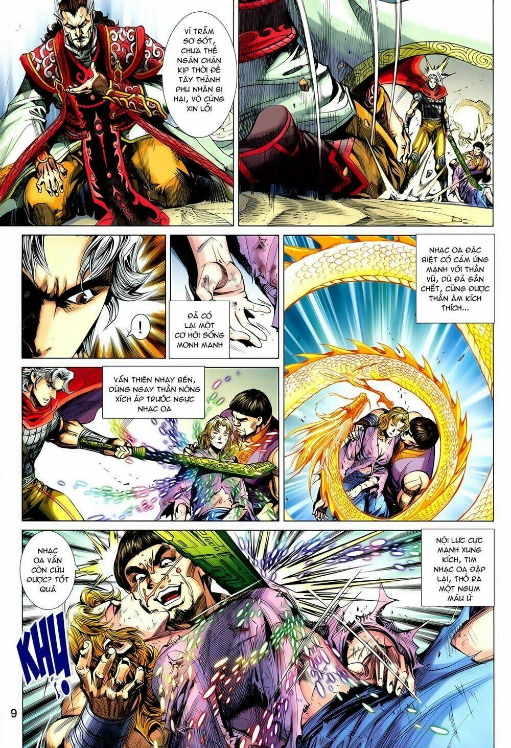 thần binh vấn thiên chapter 3 9