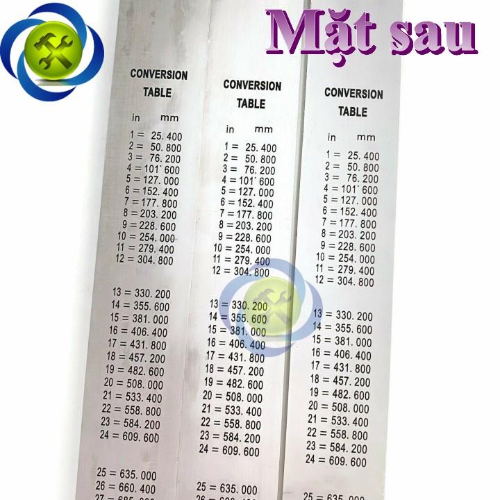 Thước lá 1000mm Tolsen 35030 kích thước 1000mm x 32mm x 1.5mm