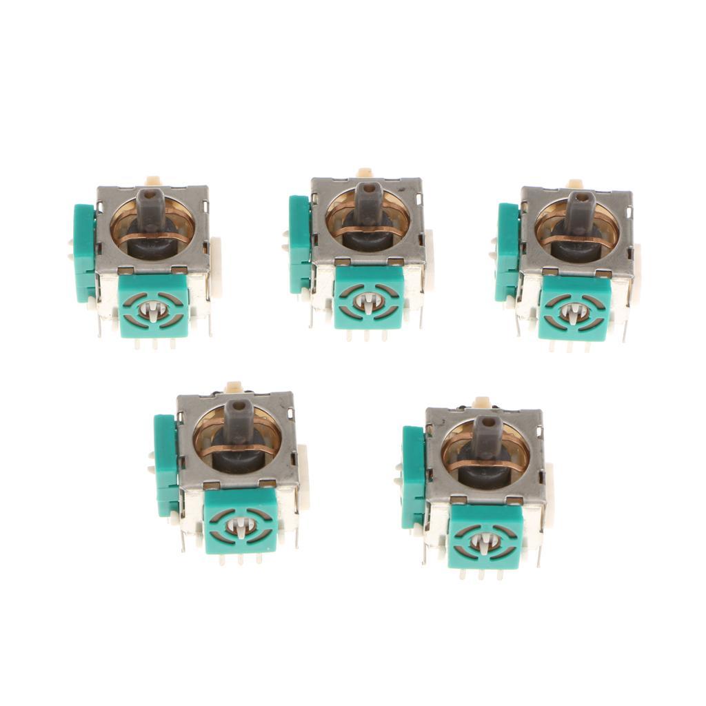 5x 3D Joystick Analog Sensor Wireless Controller Rocker for Xbox 360 -D Type