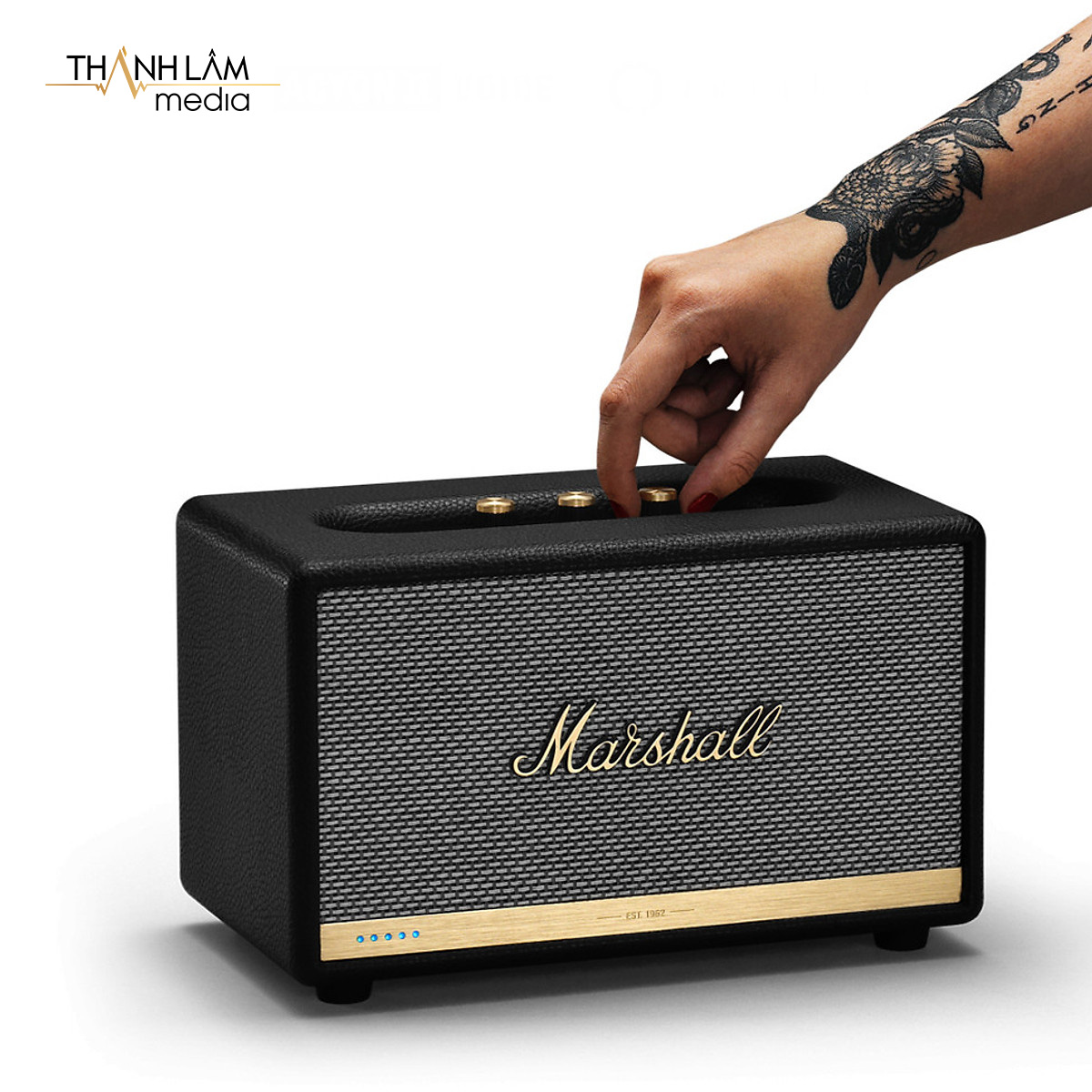 Marshall Acton II Voice with Alexa Loa Buetooth Chính Hãng - Đen