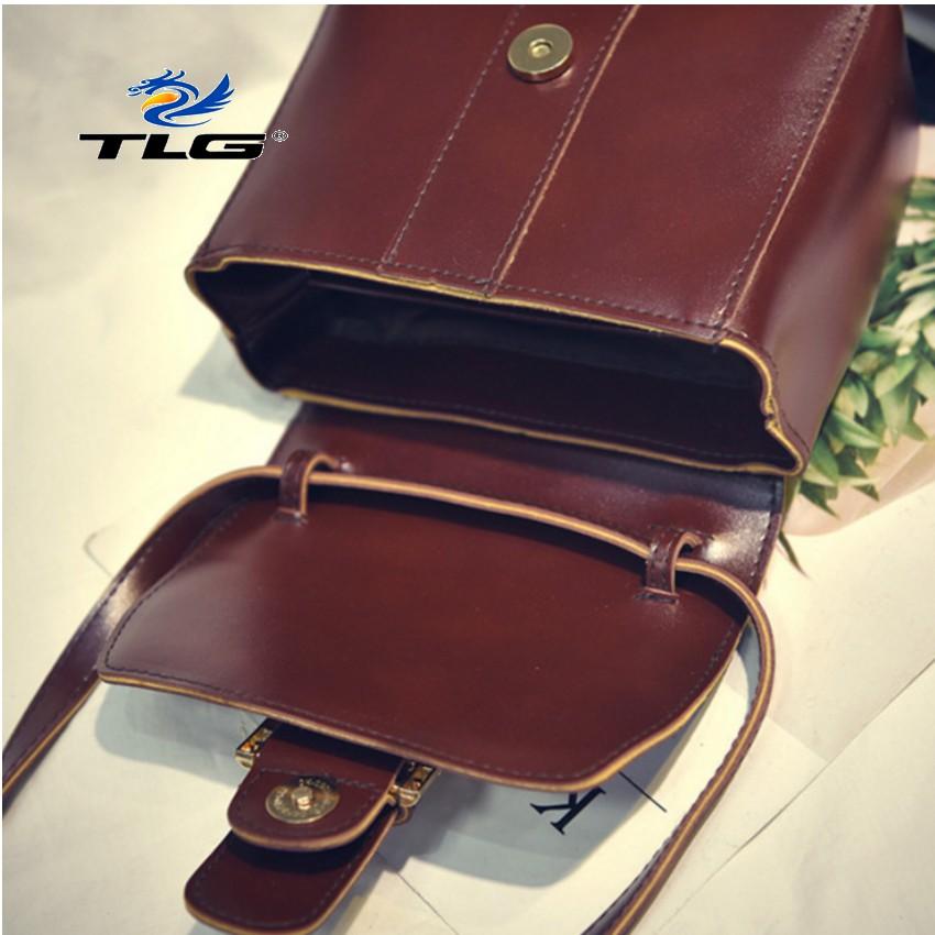 Túi đeo chéo phong cách Hàn Quốc Đồ Da Thành Long TLG 208093 2