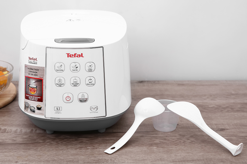 Nồi cơm điện tử Tefal 1.8 lít RK733168 - Hàng chính hãng