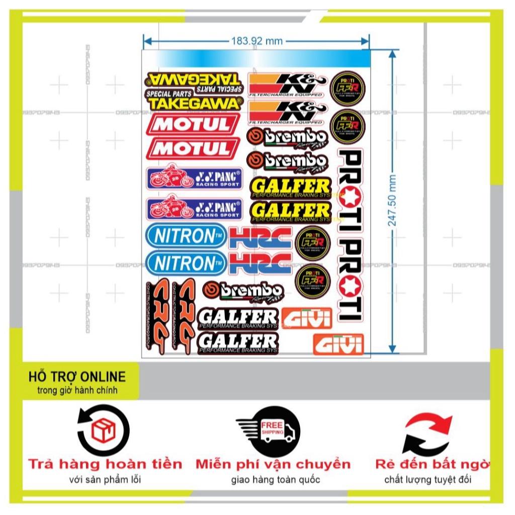 29 LOGO STICKER DÁN XE MÁY 010 - BI DECAL