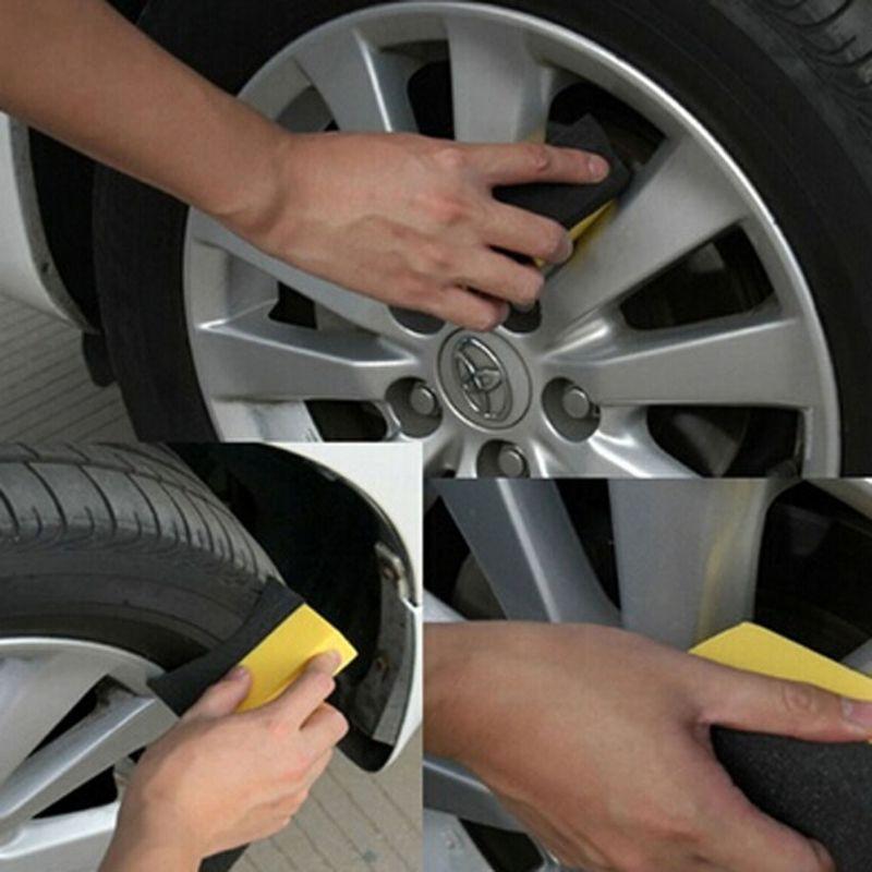 Mút Đánh Bóng Lốp Xe Hơi Hình Chữ U Tiện Dụng