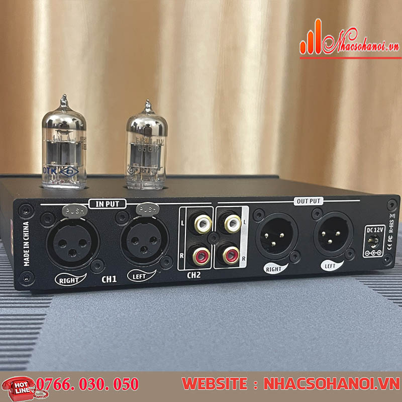 Suca Audio Tube-T8   Preamp Equalizer 50hz -16k hz -Hàng Chính Hãng