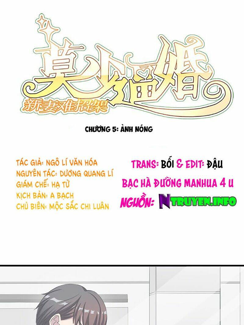 mạc thiếu bức hôn: vợ mới khó chống đỡ chapter 5 1