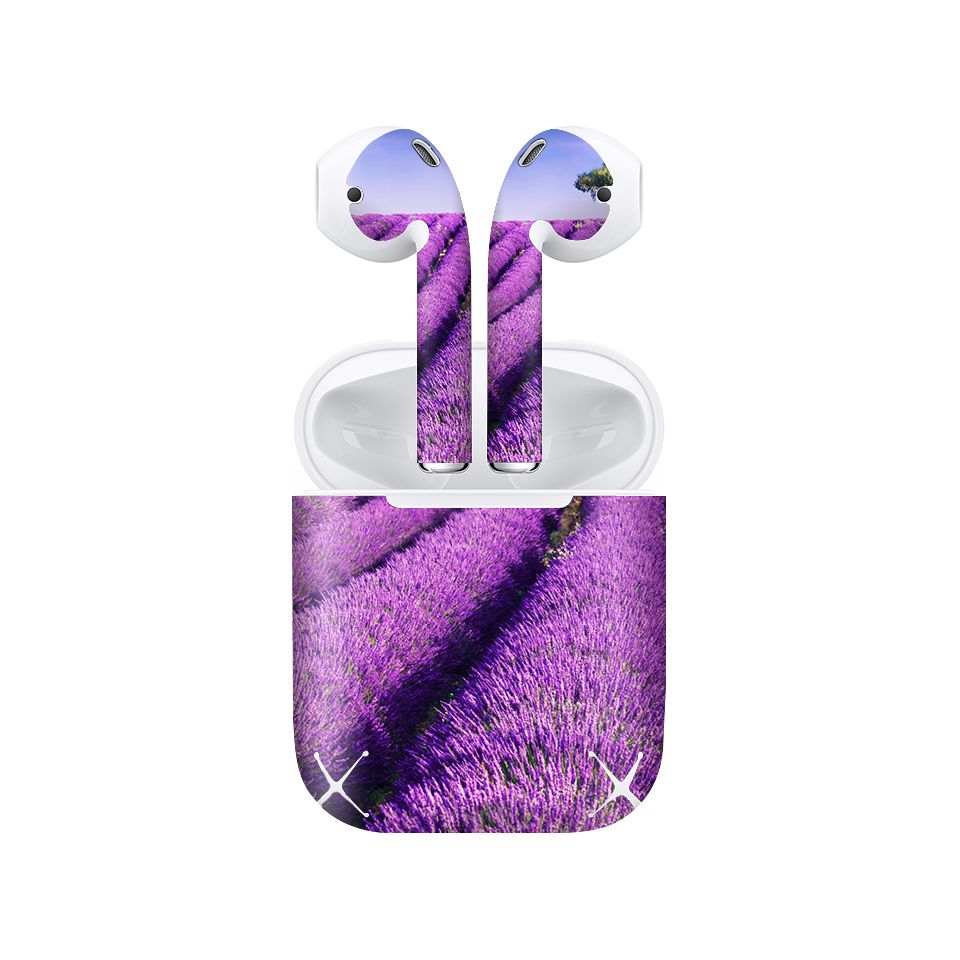 Miếng dán skin chống bẩn cho tai nghe AirPods in hình thiết kế - atk182