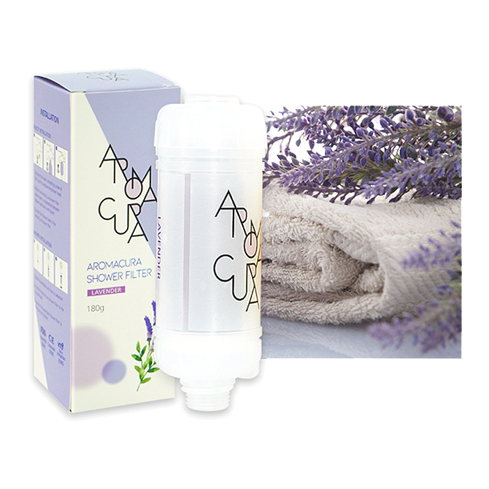 Lõi lọc nước vòi sen Vitamin C Aromacura Shower Filter Korea - Hương Lavender (Hoa Oải Hương)