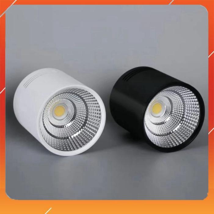 Đèn ống bơ CS 12W - Đèn downlight lắp nổi CS 12W - Chip Led COB tiết kiệm điện mặt trong
