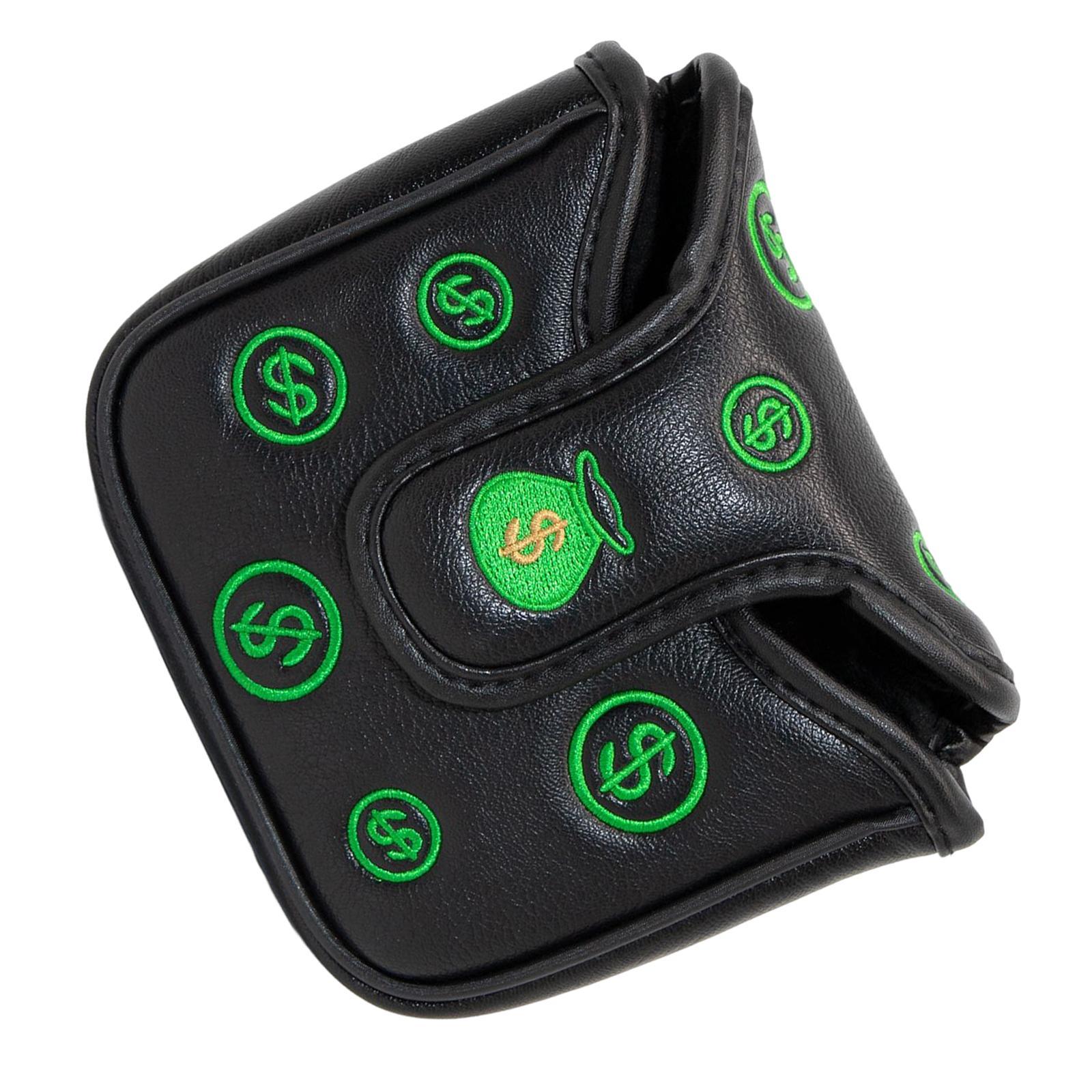 Golf Mallet Putter Head Cover Universal Golf Center Shaft Putter Covers , Blue