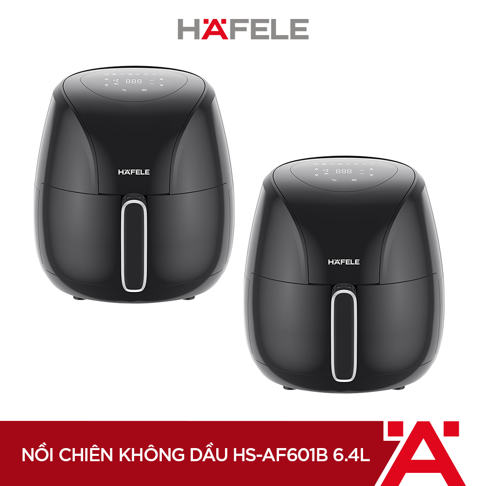 Combo 2 Nồi chiên không dầu Hafele HS-AF601B 6.4L (535.43.714) (Hàng chính hãng)