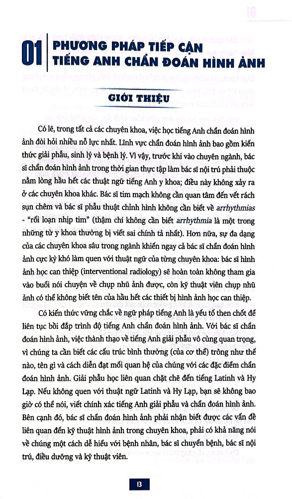 Tiếng Anh Y Khoa - Chuyên Ngành Chẩn Đoán Hình Ảnh (PNU)
