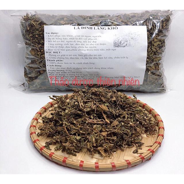 LÁ ĐINH LĂNG KHÔ 1kg