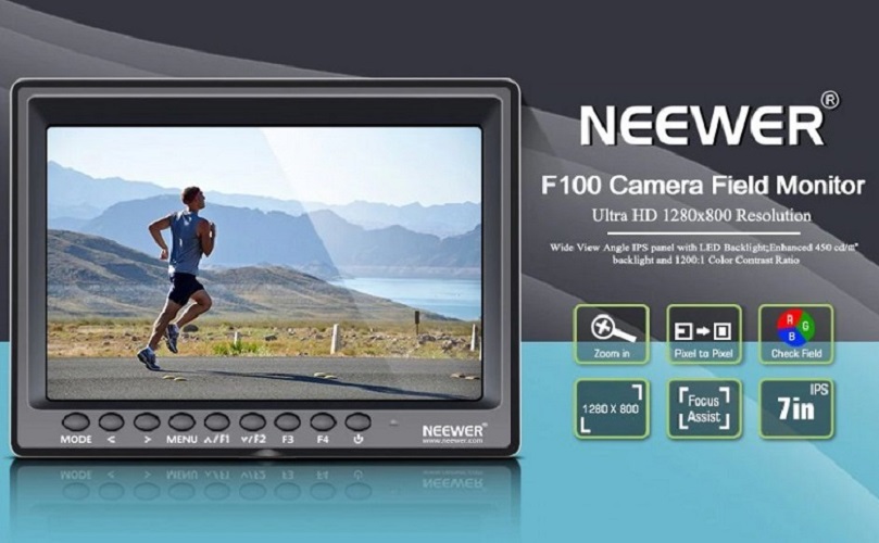 Màn hình Neewer F100 7inch HD 1280X800 hàng chính hãng.