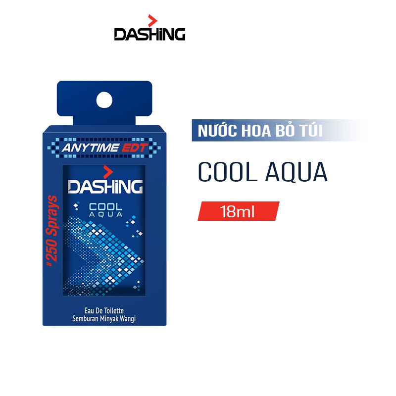 Nước Hoa Bỏ Túi Dashing Hương Cool Aqua 18ml