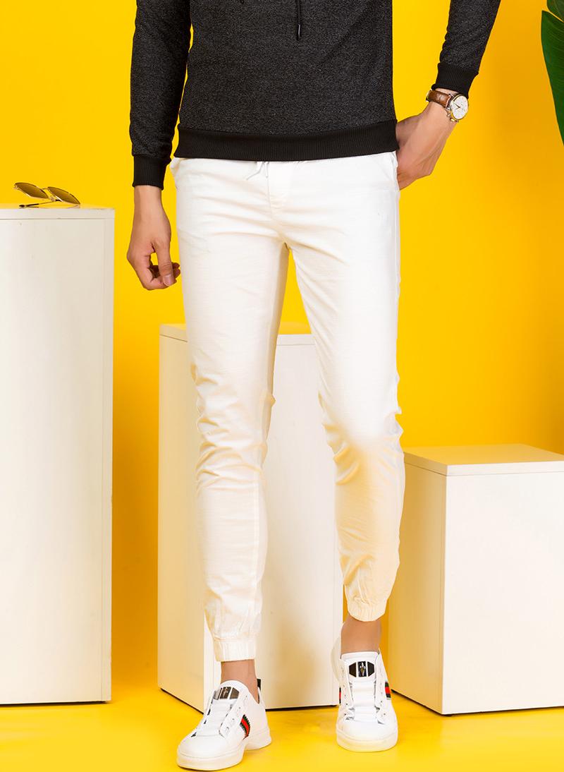 Quần Jogger Pants Titishop QK52 Trắng
