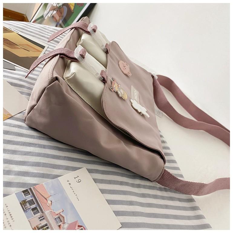 Túi Đeo Chéo Nữ - Túi Vải Chống Nước - Túi Vải cá tính 2021