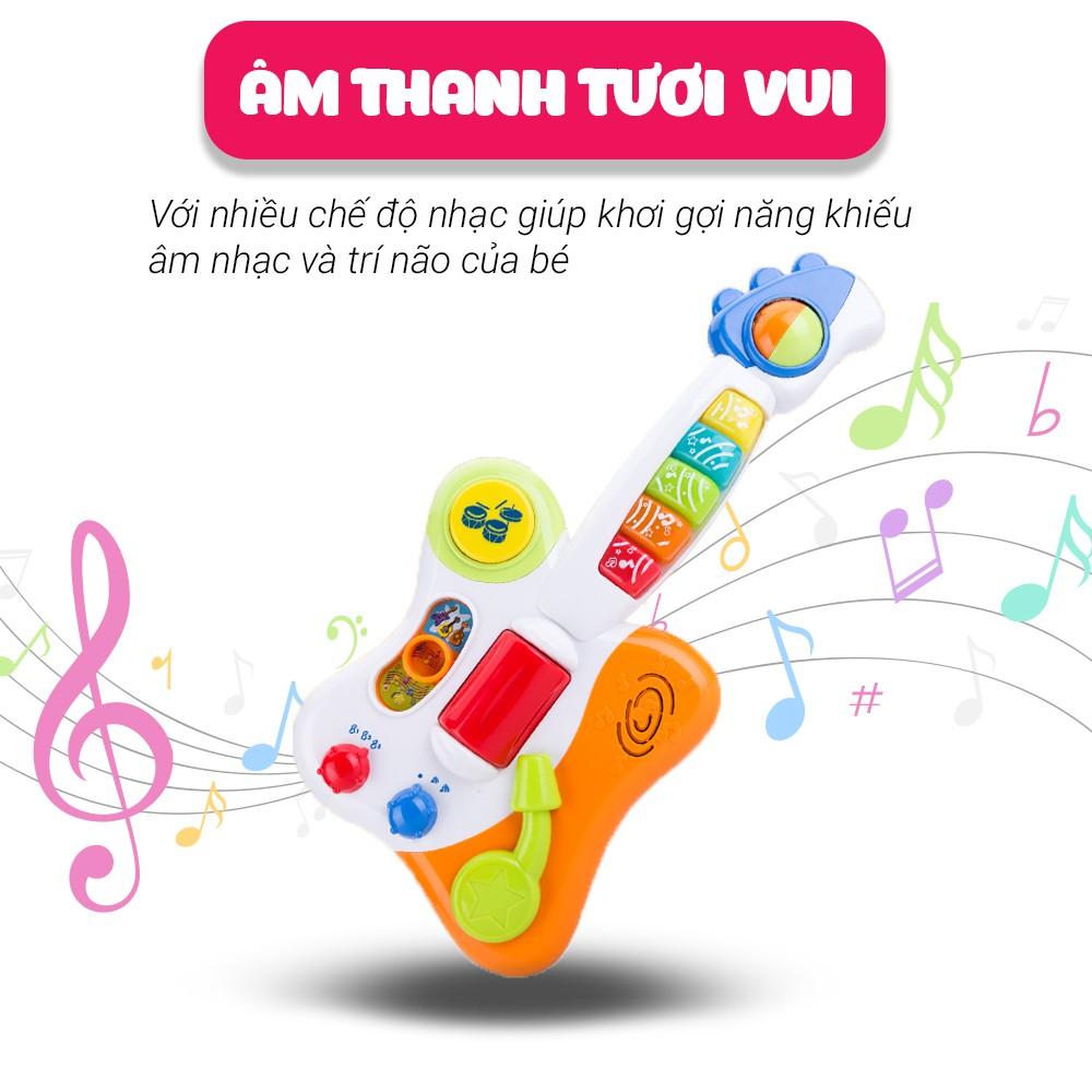 Đàn đồ chơi cho bé guitar Rock& Roll Winfun 2000 vui nhộn - giúp phát triển khả năng cảm thụ âm nhạc cho bé - tặng đồ chơi tắm