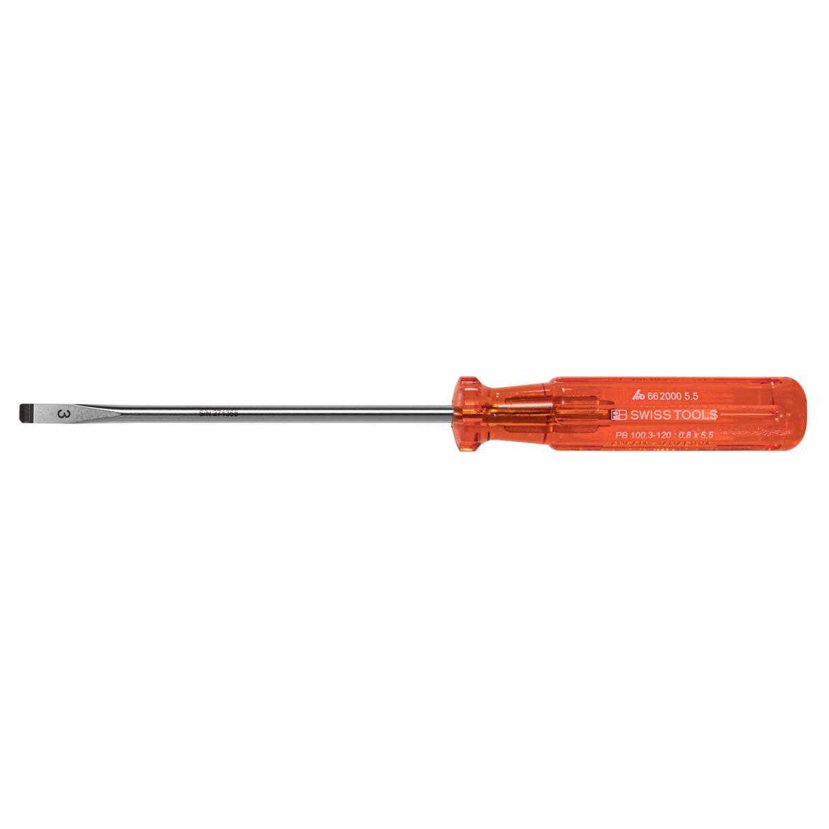 Tua Vít Dẹp Pb Swiss Tools 5.5mm Tay Cầm Classic - Hàng Chính Hãng 100% từ Thụy Sỹ