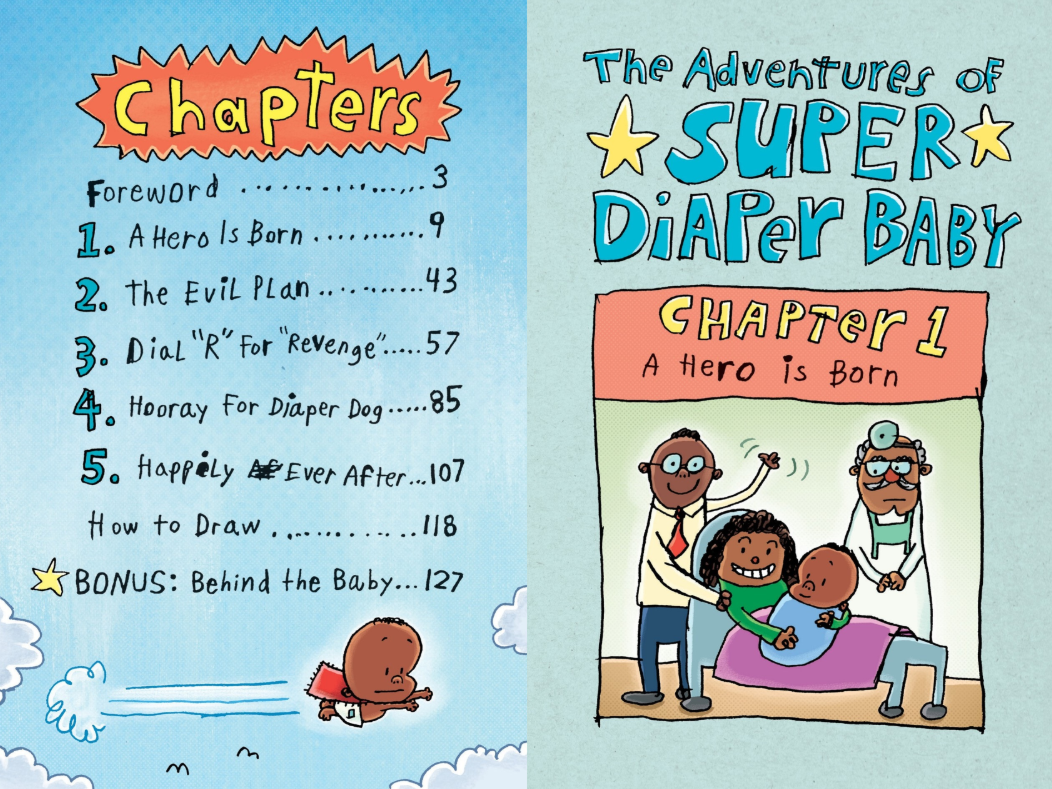 Sách ngoại văn: The Adventures Of Super Diaper Baby