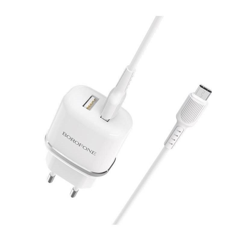 Bộ sạc nhanh BOROFONE BA25A (2 cổng USB)