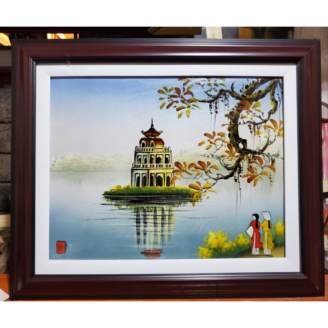 TRANH SỨ - PHONG CẢNH HÀ NỘI