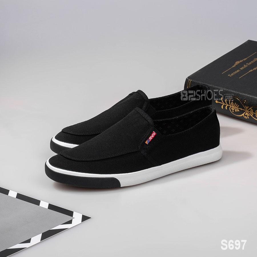 Giày lười nam - Slip on nam vải - Mã S697