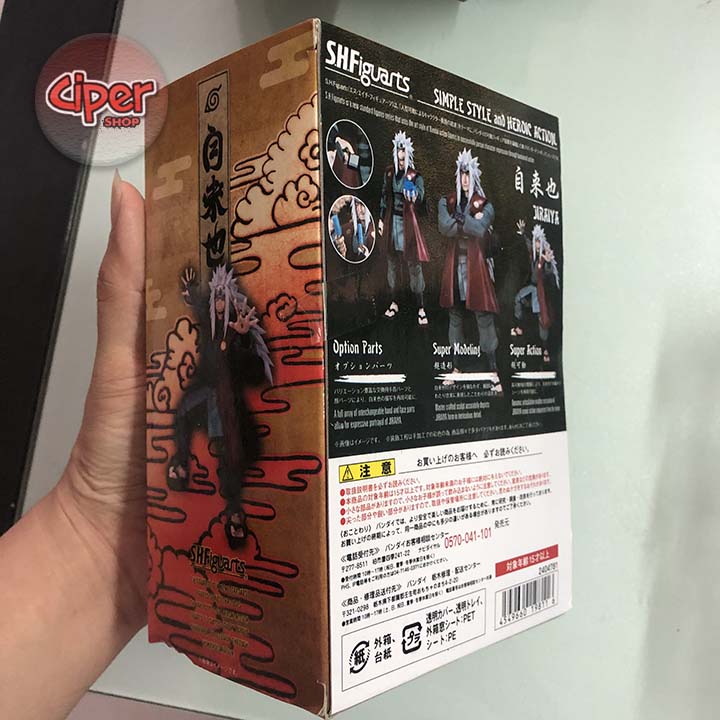 Mô hình Jiraiya SHF - Mô hình Naruto - Figure Action Jiraiya